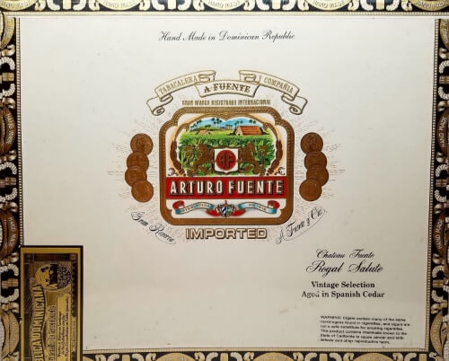 Arturo Fuente Chateau Fuente Royal Salute Natural 