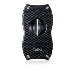 Buy Colibri V-Cut Carbon Fiber Cigar Cutter: The Colibri V-Cut is contoured for beauty and to fit securely in your hand.