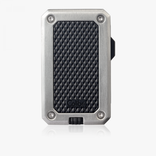 Colibri Rally Jet Lighter Chrome + Black at Small Batch Cigar Best