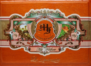 Buy My Father La Opulencia Petit Robusto Online: The My Father Cigars La Opulencia is the companies newest offering. Featuring a Mexican rosado oscuro wrapper and dual binder (criollo and corojo leaves) and a Nicaraguan filler.