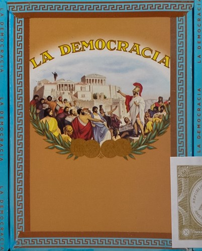 Buy  Curivari La Democracia 46 Online: Curivari La Democracia is a Nicaraguan puro available in ten count boxes in five different vitolas.