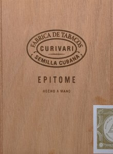 Buy Curivari Epitome 550 Online: Curivari Epitome 550 is a Nicaraguan puro available in ten count boxes in five different vitolas.