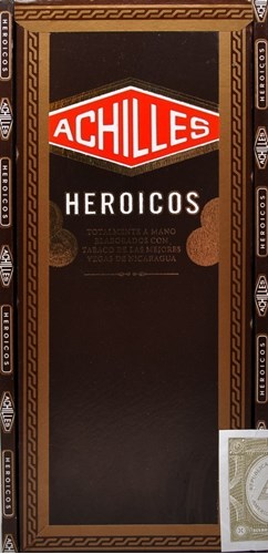 Buy Curivari Achilles Heroicos online: Achilles Heroicos is a Nicaraguan puro available in ten count boxes in 12 different vitolas.