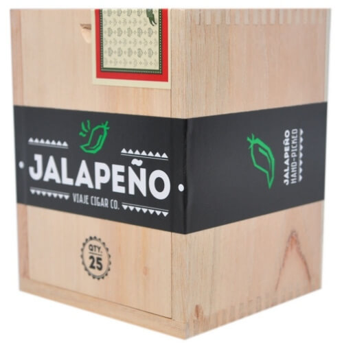 Buy Viaje Jalapeno Online: The Viaje Jalapeno is a Nicaraguan puro that features flavors of chocolate espresso and of course pepper!