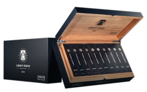 Buy Camacho Liberty Cigars Online: a yearly release featured in a coffin and a unique 6 48/54/48 figuardo.