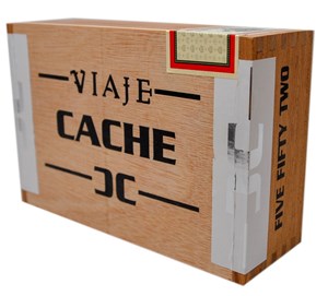 Buy Viaje Cache Five Fifty Two Online: Featuring a Mexican San Andres wrapper over Nicaraguan binder and fillers. This box of 25 comes with a surprise!