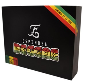 Buy Reggae Robusto Grande by Espinosa Cigars Online: The Reggae Short Churchill  features lengua de vaca Jamaican filler tobacco with an Ecuadorian Rosado wrapper and a Nicaraguan binder.