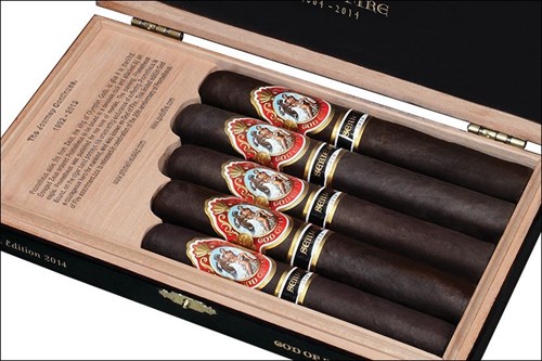 Buy God Of Fire Serie B Assortment Online At Small Batch Cigar | Best ...