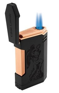 Buy 2017 Limited Edition Prometheus 25th Anniversary Magma T Online at Small Batch Cigar: The Prometheus 25th Anniversary Magma T combines both lighter and punch  cutter into one accessory.