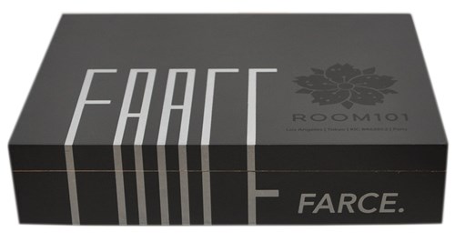 Buy Farce Lonsdale by Room 101 Online: The first Room 101 release since Matt Booth's departure from Davidoff. This full bodied cigar features a Ecuadorian wrapper over a Indonesian binder and four different fillers.