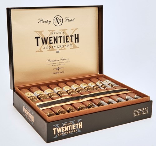 Buy Rocky Patel 20th Anniversary Natural  Lancero Online: