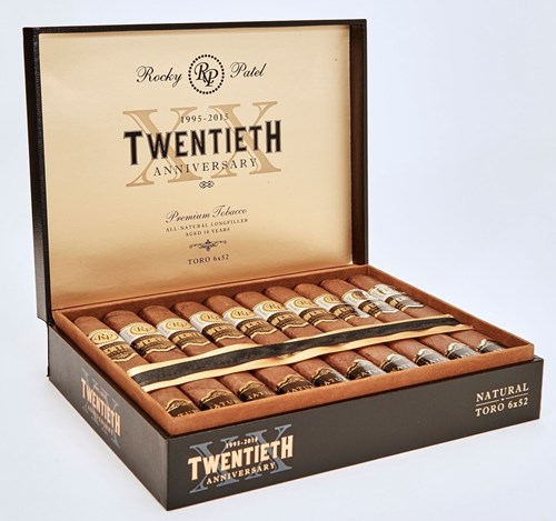Buy Rocky Patel 20th Anniversary Natural  Toro Online: