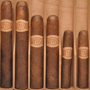 Buy Kentucky Fire Cured Sweets  Sampler online at Small Batch Cigar: This sampler features six KFC Sweets in three different vitolas.