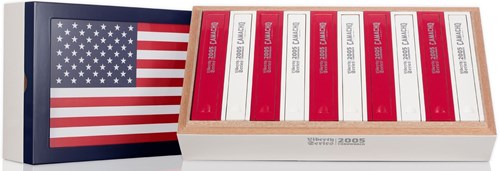 Buy Camacho Liberty 2005 Throwback Cigar Online: The 2005 Throwback uses the same Honduran Maduro wrapper over Honduran Corojo in the iconic 11/18 figurado. 