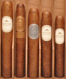 Buy Campesino Brand Sampler Online: A great way to try each cigar that the Campesino cigar company has released so far.