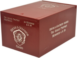 Buy Veiled Prophet Monarch Online at Small Batch Cigar: This offering from Hiram & Solomon comes in a pleasant 6 x 54 vitola