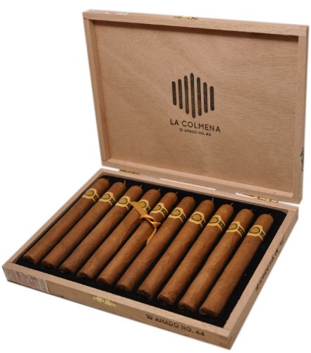 Buy Warped Cigars La Colmena No. 44: rolled at El Titan de Bronze using an Ecuadorian Deflorada wrapper over Nicaraguan and Dominican binder and fillers. This cigar features floral notes with subtle spice.