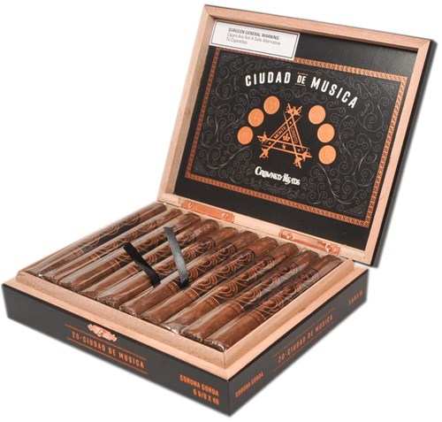Buy Ciudad de Musica Corona Gorda Online: a collaboration between Montecristo and Crowned Heads cigars!
