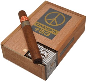 Buy OneOff +53 Super Robusto Online: OneOff was orginally created in the early 2000's but Dion from Illusione Cigars has revitalized the brand producing the cigars at TABSA!
