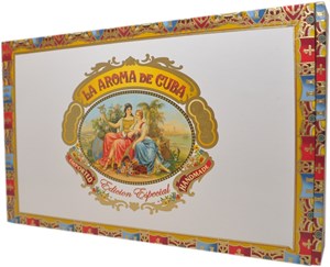 Buy La Aroma de Cuba Edicion Especial # 3 Online: A medium bodied, rich cigar made by Don Pepin Garcia in Nicaragua. Complex and medium-bodied, notes of leather, earth and cedar boast zesty hints of cinnamon and light cocoa,  a cigar you will enjoy