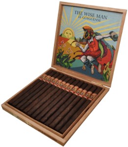 Buy "The Wise Man" Maduro Lancero: the long awaited followup to Foundation Cigar Company's debut release, El Gueguense!  Cloaked in a Mexican San Andres wrapper, this Maduro stands alone in the Foundation lineup