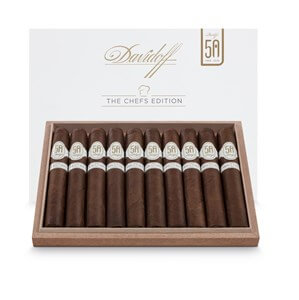 Buy Davidoff The Chefs Edition 2018 Online: commemorating Davidoff's 50th Anniversary the second Chefs Edition was created in collaboration with five of the world’s top five visionary chefs.