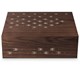 Buy Davidoff 50th Cave Des Ameriques Humidor Online: Davidoff has collaborated with Léger on a collection of four 50th anniversary "Caves du Monde" humidors, using her skills to inlay hand-woven fabrics into exceptional woods.