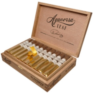 Buy Aganorsa Leaf Signature Selection Robusto Online: a Nicaraguan puro featuring the prized medio tiempo blended by Max Fernandez is a cigar is one you will not want to miss!