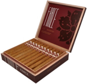 Buy FARCE Connecticut Churchill Online: An offshoot of the FARCE, this 7 x 48 features a Ecuadorian Connecticut wrapper over a four different fillers.