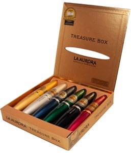 Buy La Aurora Treasure Box Online: This great sampler features six different La Aurora cigars!