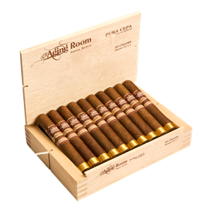 Buy Aging Room Pura Cepa Grande Online: Aging Room Pura Cepa (meaning ‘pure-bred’), which is an all Nicaraguan Cigar highlighting 4 different regions of Nicaragua. This is cigar is blended by Rafael Nodal and produced by the renowned Plasencia family. 