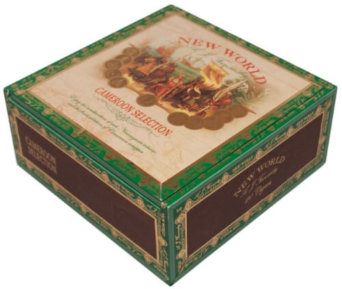 Buy AJ Fernandez New World Cameroon Robusto Online at Small Batch Cigar: AJ Fernandez presents its first 5 1/2 x 54 Cameroon wrapped cigar.