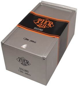 Buy Pier 28 Oscuro Toro Online at Small Batch Cigar: Designed with the San Francisco Giants in mind, the newest 6 x 54 from Pier 28 features a Brazilian Oscuro.