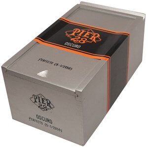 Buy Pier 28 Oscuro Perfecto Online at Small Batch Cigar: Designed with the San Francisco Giants in mind, the newest 5 1/2 x 56 from Pier 28 features a Brazilian Oscuro.	