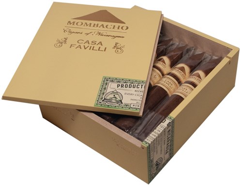 Buy Casa Favilli Torpedo by Mombacho Online at Small Batch Cigar: This 5 1/2 x 52 is Mombacho's newest release featuring a Nicaraguan Broadleaf wrapper.