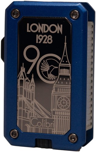Buy Colibri 90 Year Anniversary Blue/Gunmetal Rally Online at Small Batch Cigar:
