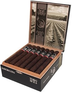 Buy Rancho Luna Maduro Toro Online at Small Batch Cigar: Featuring a maduro wrapper, this well balanced cigar features a corojo binder and a mix of habano and corojo fillers.