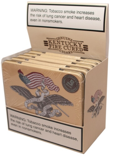 Buy Drew Estate Kentucky Fired Cured Ponies Online at Small Batch Cigar: Your favorite Kentucky fired cured now comes in a 4 x 32 in tins!
