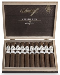 Buy Davidoff Robusto Real Especiales 7 Online: this Davidoff Cigars limited edition returns after fifteen years! Featuring seven different types of tobacco in a 5 1/2 x 48 Robusto vitola.