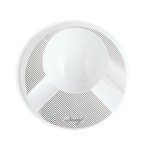Buy Davidoff Air De Famille Ashtray Online at Small Batch Cigar: This two finger ashtray is made out of porcelain.