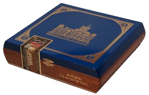 Buy Highclere Castle Churchill: a collaboration between Foundation Cigars and Highclere's George Carnarvon produced a elegant cigar with notes of cream, pepper, citrus and leather.