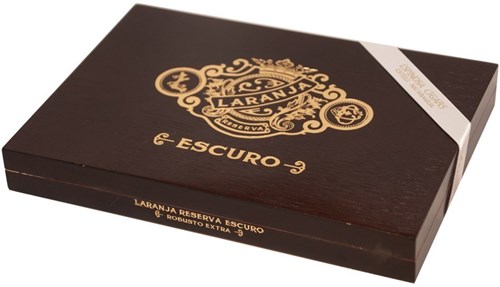 Buy Espinosa Laranja Escuro Robusto Extra online at Small Batch Cigar: This 5 1/2 x 56  box pressed Robusto Extra comes in a Mata Fina wrapper.