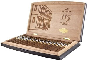 Buy La Aurora 115 Belicoso Online at Small Batch Cigar: The newest limited edition from La Aurora features tobaccos from Brazil and the Dominican Republic.