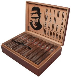 Buy Caldwell Blind Man's Bluff Maduro Magnum Online at Small Batch Cigar: This 6 x 60 features a maduro wrapper over Sumatran filler.