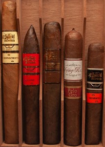 Buy Aging Room Cigar Sampler Online: this sampler features five different offerings from Aging Room Cigars.