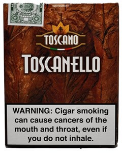 Buy Toscano Toscanello Online at Small Batch Cigar: This offering from Toscano comes with a Fire Cured wrapper, in a shorter size.
