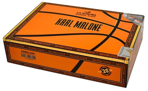 Buy La Aurora Karl Malone Barrel Aged Sumo Toro Online: The newest release from La Aurora in collaboration with retired Utah Jazz superstar Karl Malone	
