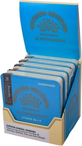 Buy H. Upmann AJ Fernandez  Papis Online: These tins feature siz nicaraguan cigars produced by AJ Fernandez.