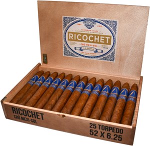 Buy La Barba Ricochet Cru Mexi-Sol Torpedo Online at Small Batch Cigar: This 6 1/4 x 52  was created to take after Tony Belatto's love of wine.