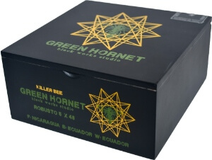 Buy Black Works Killer Bee Green Hornet: The Killer Bee Green Hornet features a Ecuadorian Maduro & Candela Wrapper. A cigar so unique you have to see it for yourself!